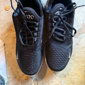 Nike Air Max 270 Black Athletic Shoes